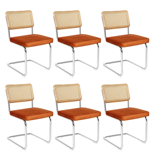 Minimalist 6xRattan Chair Dining Chairs  Multipurpose Use Classic