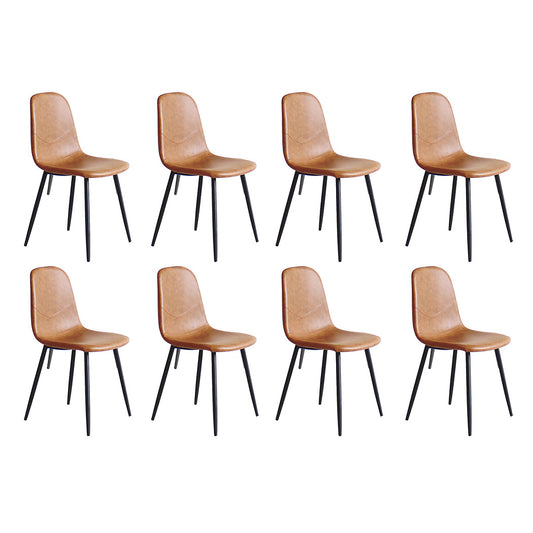 Ergonomic 8x Dining Chairs Kitchen Eames  Soft Cushion Classic
