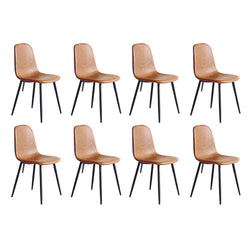 Ergonomic 8x Dining Chairs Kitchen Eames  Soft Cushion Classic