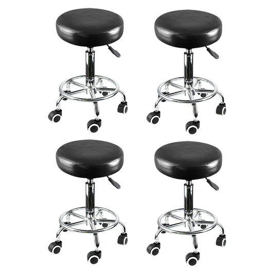 Versatile 4x Swivel Salon Barstool Hairdressing  Easy Assembly