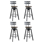 Stylish 4x Bar Stool Industrial Adjustable  Premium Quality Build