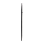 Window Mirror Arched Wall Mirror 130x70cm Black