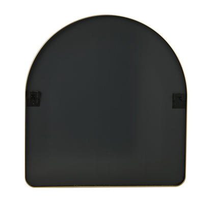 Arched Vanity Mirror Gold Frame 85x80cm