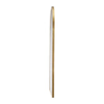 Wall Mirror 86x50cm Arched Gold