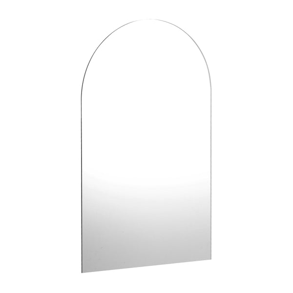  Arched Wall Mirrors 86x50cm Frameless