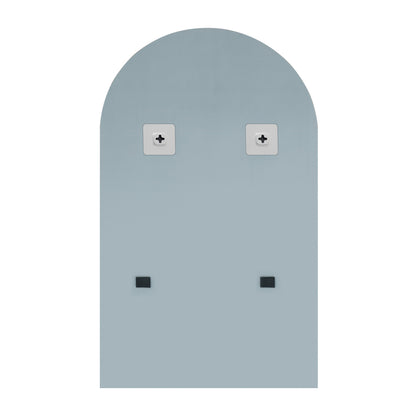 Arched Wall Mirrors 86x50cm Frameless