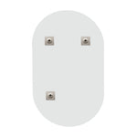 Wall Mirror Oval Frameless 84x50cm