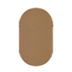 Wall Mirror Oval Wooden 84x50cm