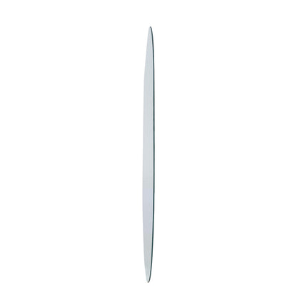 Frameless White Wall Mirror 85x52cm