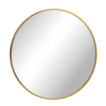 60cm Wall Mirror Round Gold