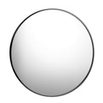Wall Mirror Round 70cm Black