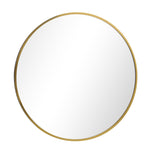 Wall Mirror Round 70cm Gold
