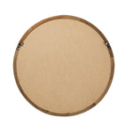 Round Wall Mirrors 70cm Walnut Set of 2 | HomeAndLiving