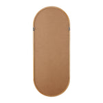 Wall Mirrors Oval Black 76x31cm