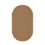 Wall Mirrors Oval Gold 84x50cm