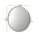 Wall Mirrors Round 70cm Makeup Mirror