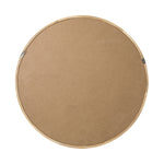 Wall Mirrors Round 90cm Wooden Set of 2