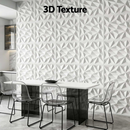 3D Diamond Wall Panels PVC Set 15 | HomeAndLiving