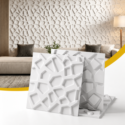 3D PVC Wall Panels Feature Wall 15 Pack | HomeAndLiving