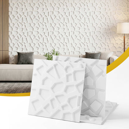 3D PVC Wall Panels Feature Wall 15 Pack | HomeAndLiving