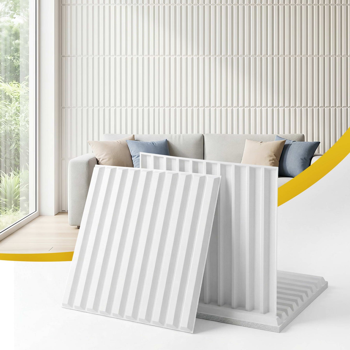 3D Wall Panels PVC Feature Wall Set 15 | HomeAndLiving