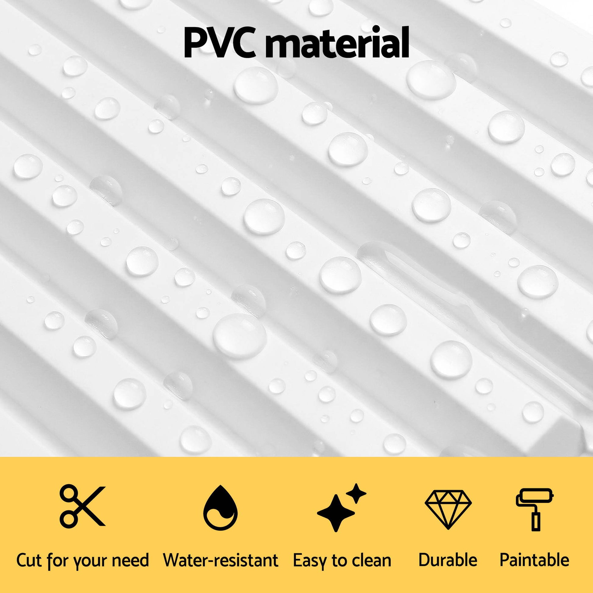 3D Wall Panels PVC Feature Wall Set 15 | HomeAndLiving