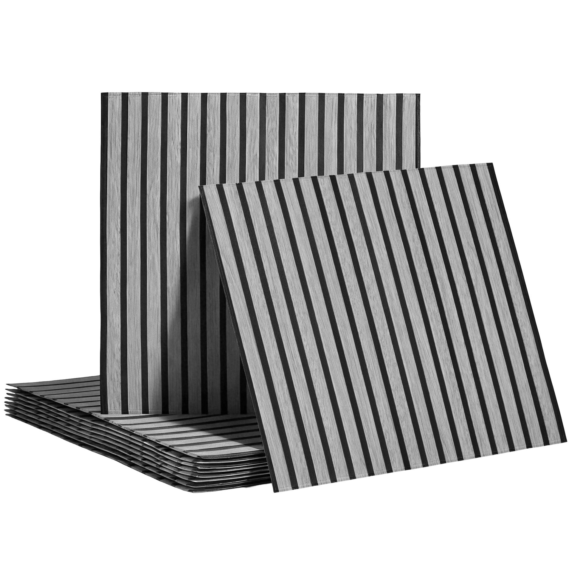 Peel Stick Wall Panels 68x68cm 10 Pack Grey | HomeAndLiving