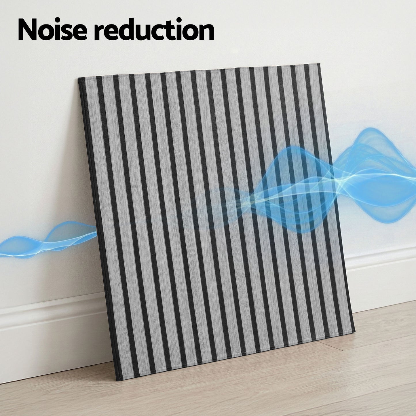 Peel Stick Wall Panels 68x68cm 10 Pack Grey | HomeAndLiving