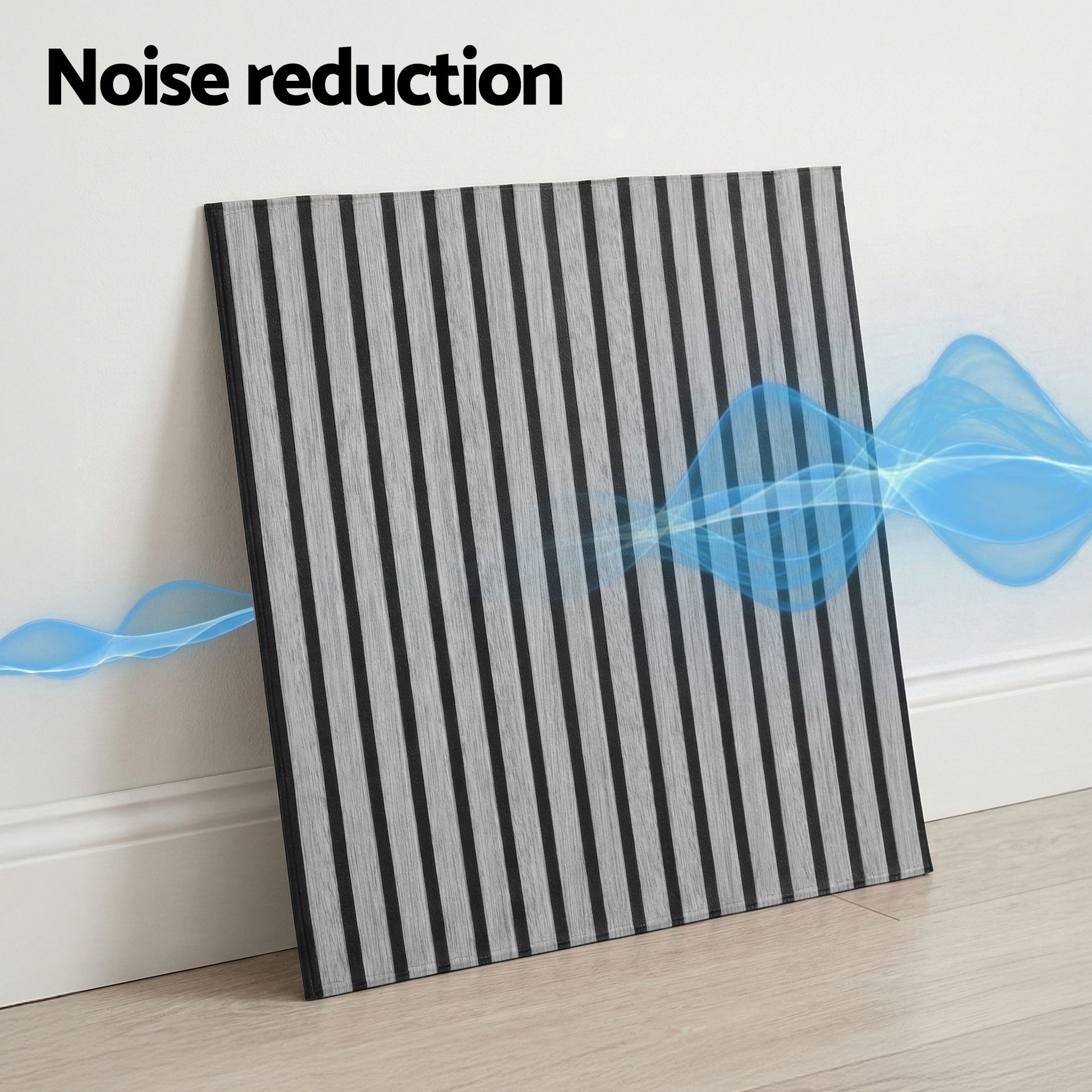Peel Stick Wall Panels 68x68cm 10 Pack Grey | HomeAndLiving