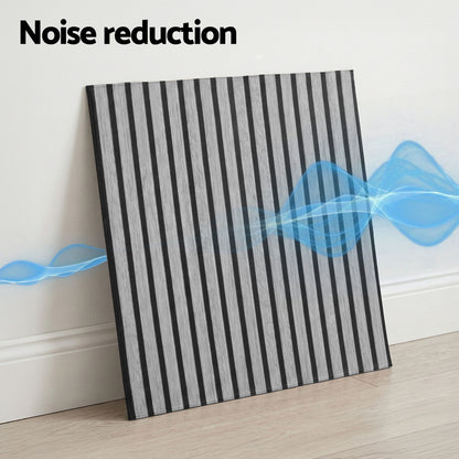 Peel Stick Wall Panels 68x68cm 10 Pack Grey | HomeAndLiving