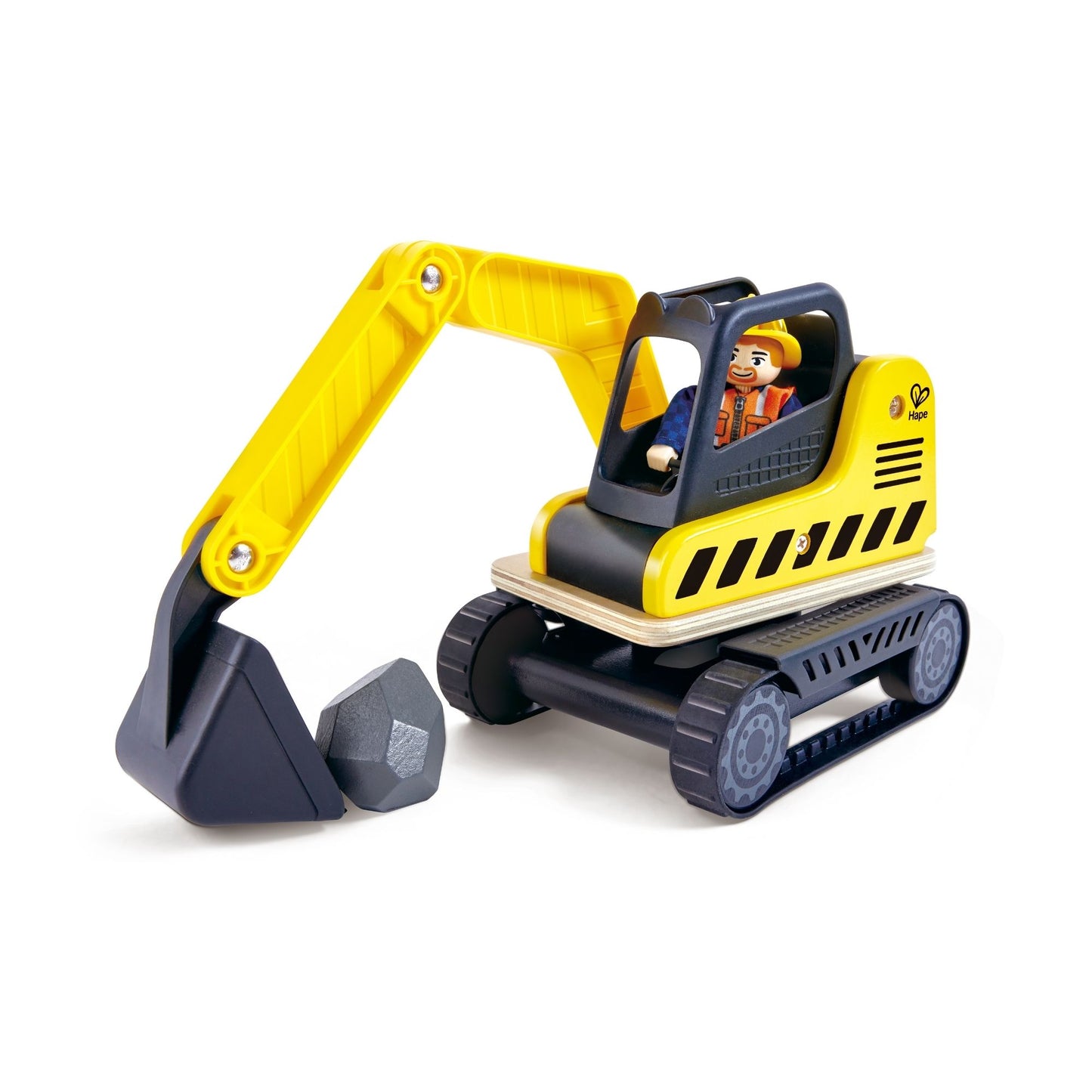 Hape Dig n Dump Wooden Excavator Set | HomeAndLiving - 2