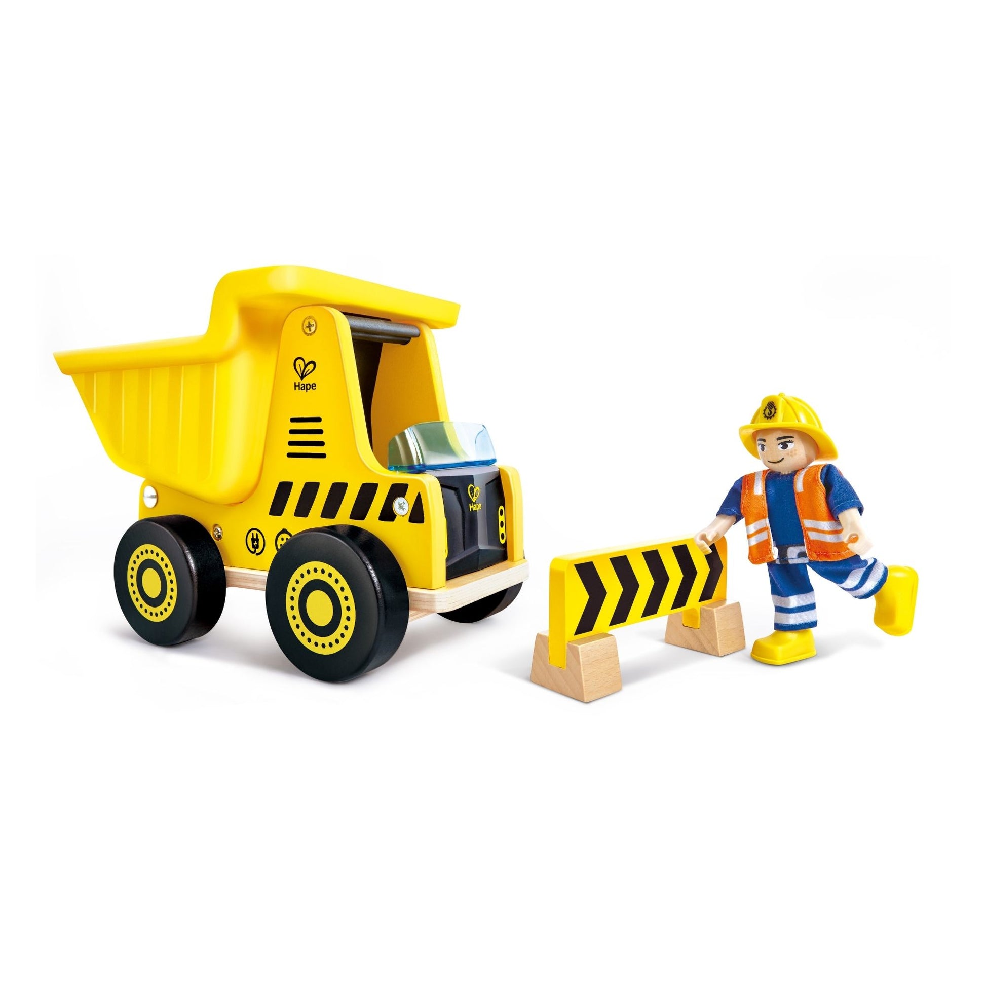 Hape Dump Truck Wooden Toy | HomeAndLiving - 2
