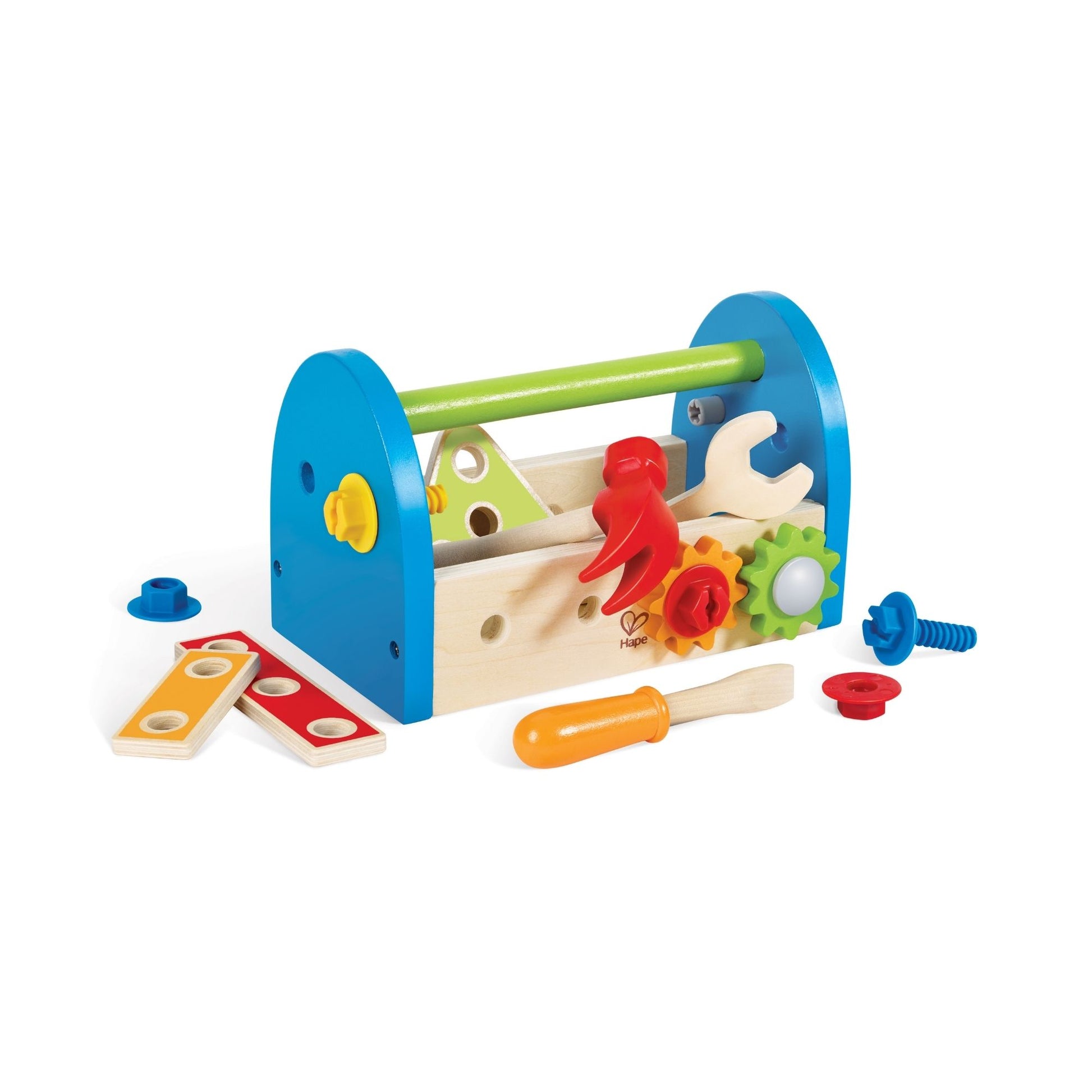 Hape 17pc Wooden Tool Box Set Kids | HomeAndLiving - 2