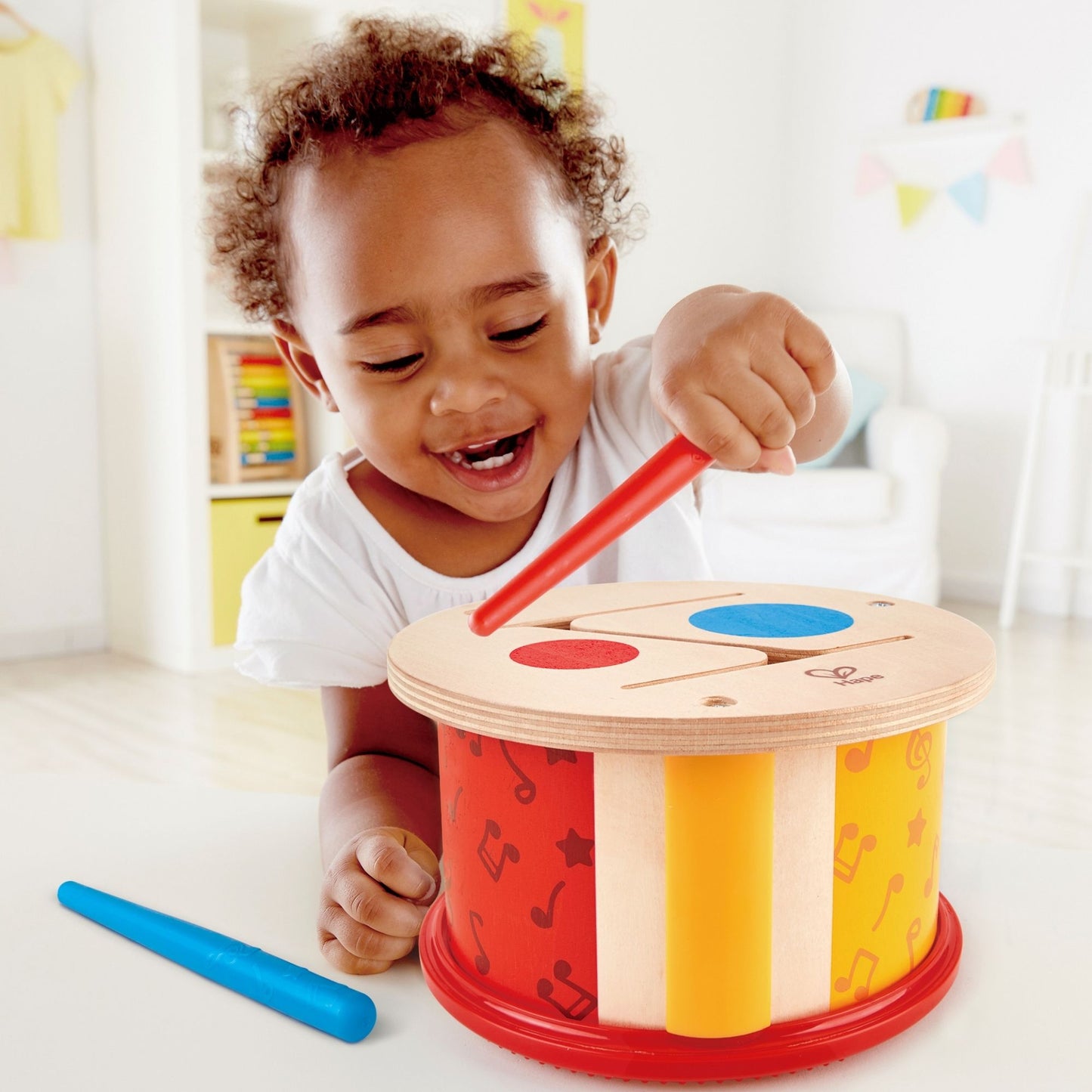 Hape Double Sided Drum Kids Toy | HomeAndLiving