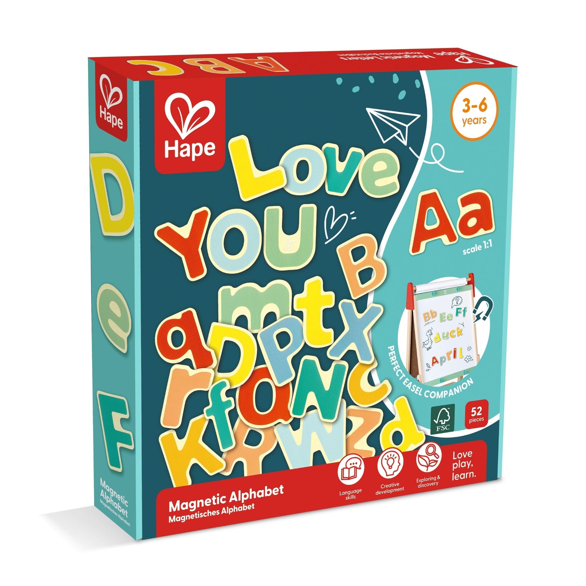 Magnetic Alphabet Letters 52pc Kids | HomeAndLiving