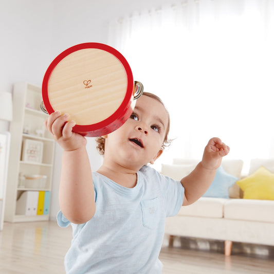 Hape Tap Along Tambourine Kids Toy | HomeAndLiving