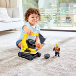 Hape Dig n Dump Wooden Excavator Set | HomeAndLiving