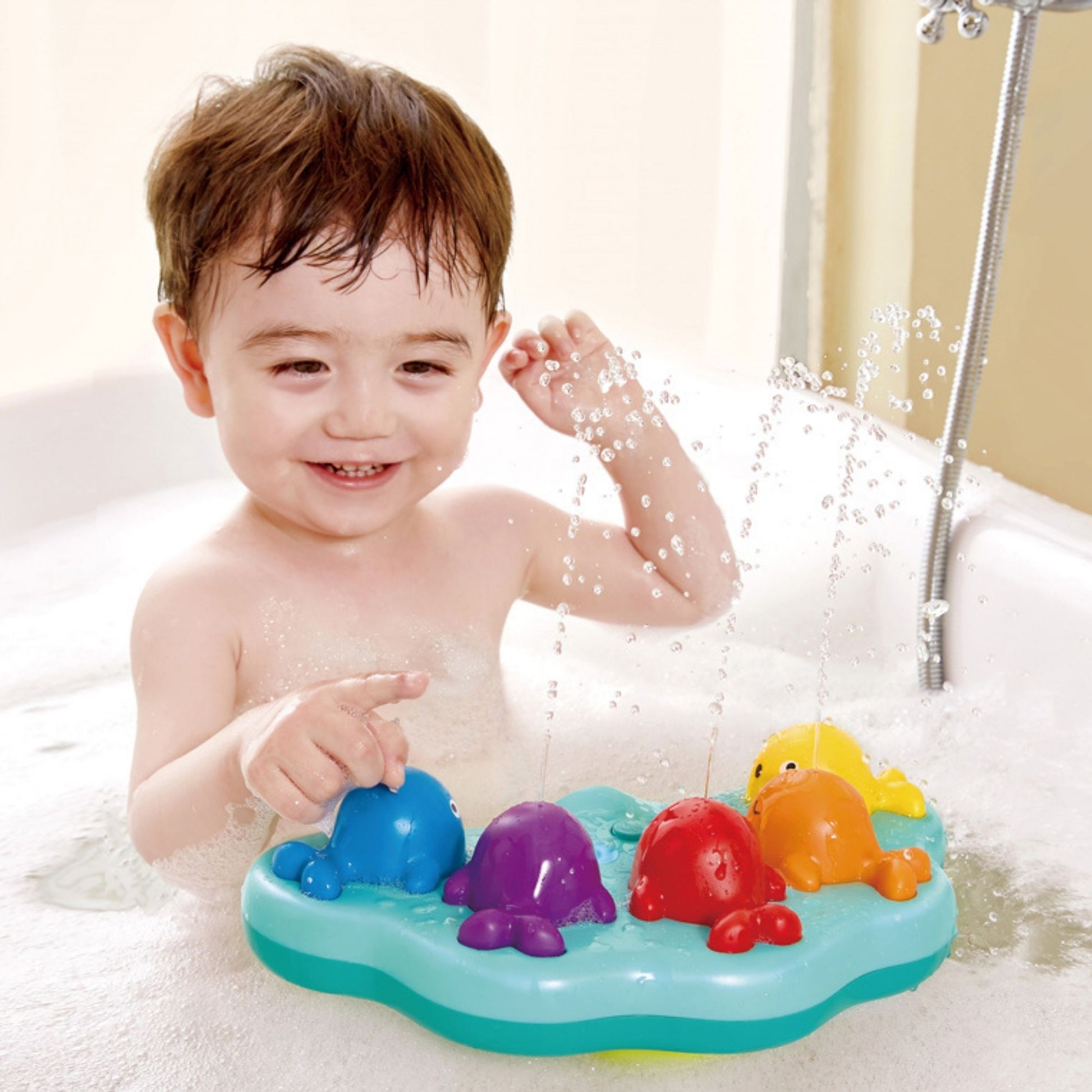 Musical Whale Bath Toy Water Fountain | HomeAndLiving