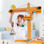 Wooden Crane Lift Playset 10pc | HomeAndLiving