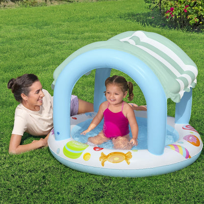 Kiddie Pool Shaded Fun