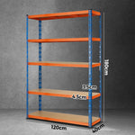 Sharptoo Garage Shelving Warehouse Shelves Storage Rack Pallet Racking 1.8x1.2m