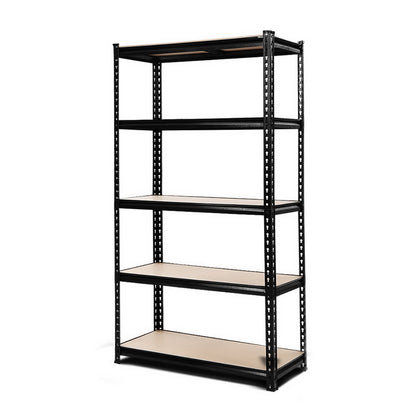 1.5M Garage Shelving Warehouse Rack Pallet Racking Storage Shelve Black