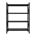 2Mx1.5M Garage Shelving Warehouse Rack Black