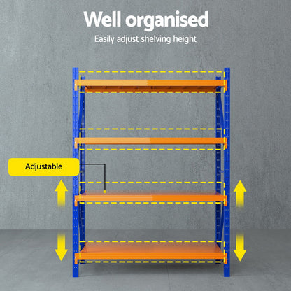2Mx1.8M Warehouse Shelving Garage Rack