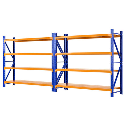 4Mx1.8M Garage Shelving Warehouse Rack Black