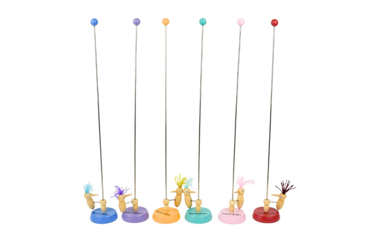 Bobbing beak woodpecker set of 6