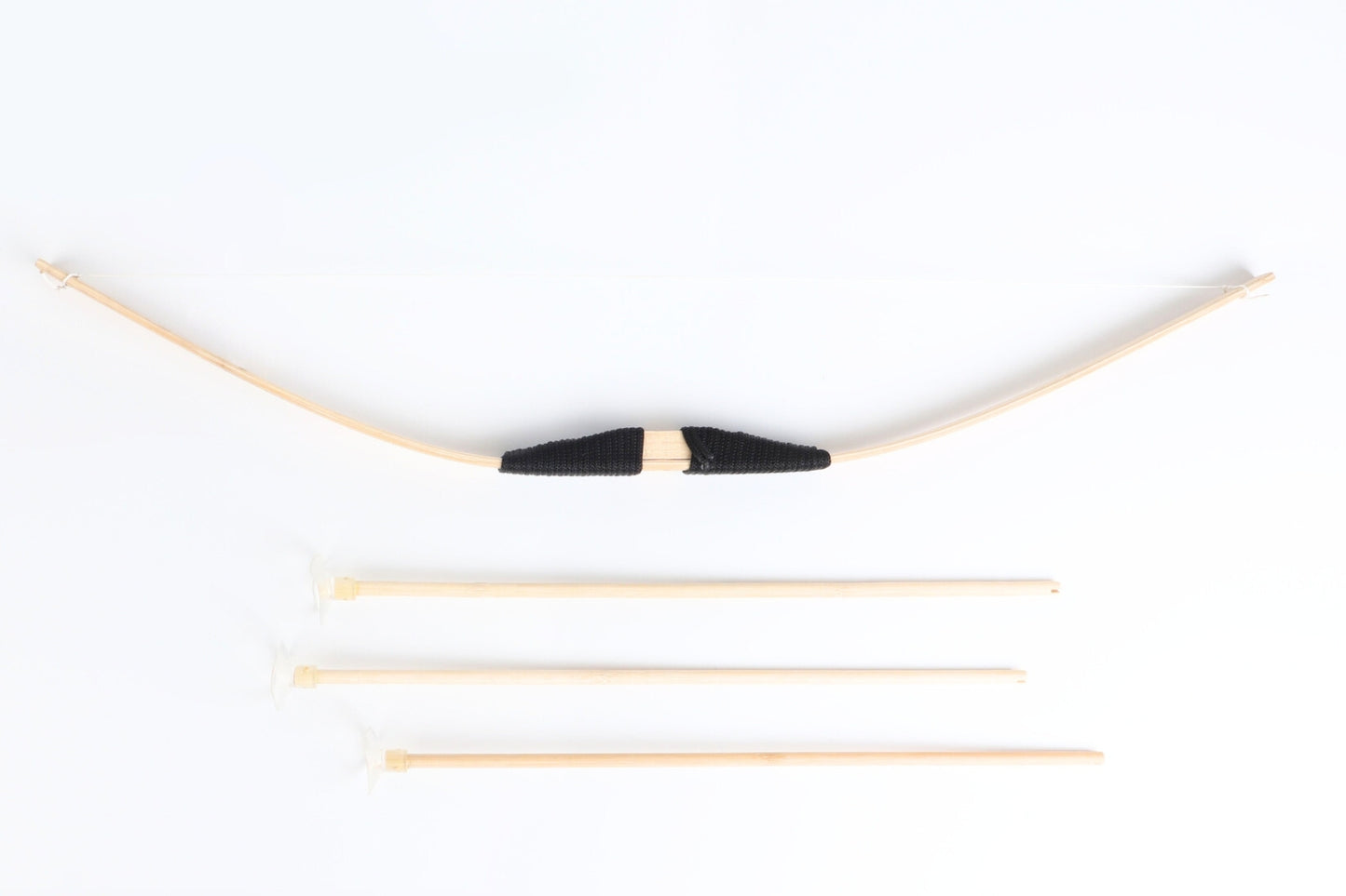 Wooden bow & arrow