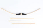 Wooden bow & arrow