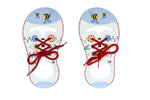 Buzzy days wooden learn to tie shoe lace (pair)