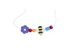Buzzy days bead lacing bee